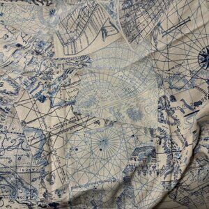 Waverly "Chart House" cotton fabric New